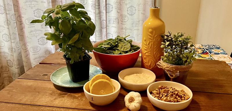 Featured image of post Basil and Spinach Pesto