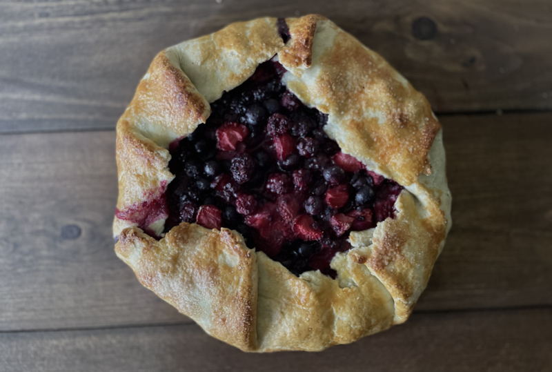 Featured image of post Mixed Berry Galette
