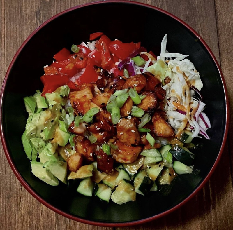 Featured image of post Salmon Poké Bowl with Coconut Rice