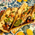 Sweet Potato Tacos with Spicy Coleslaw